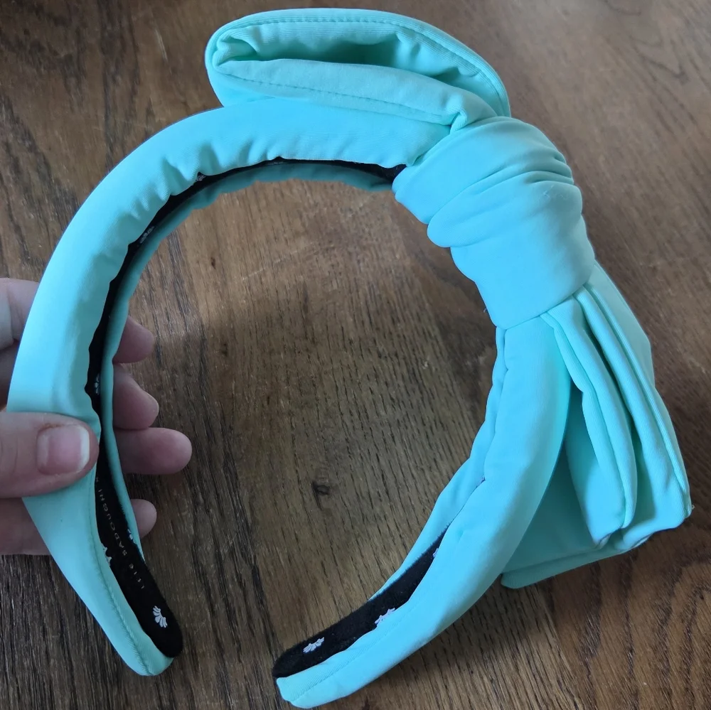 Lele Sadoughi Atlantic Pacific Neoprene Holly Headband